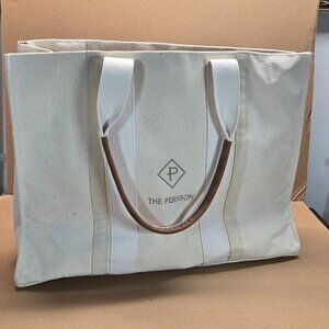 The Perigon Canvas Tote Bag – Miami Beach – Large – New Without Tags